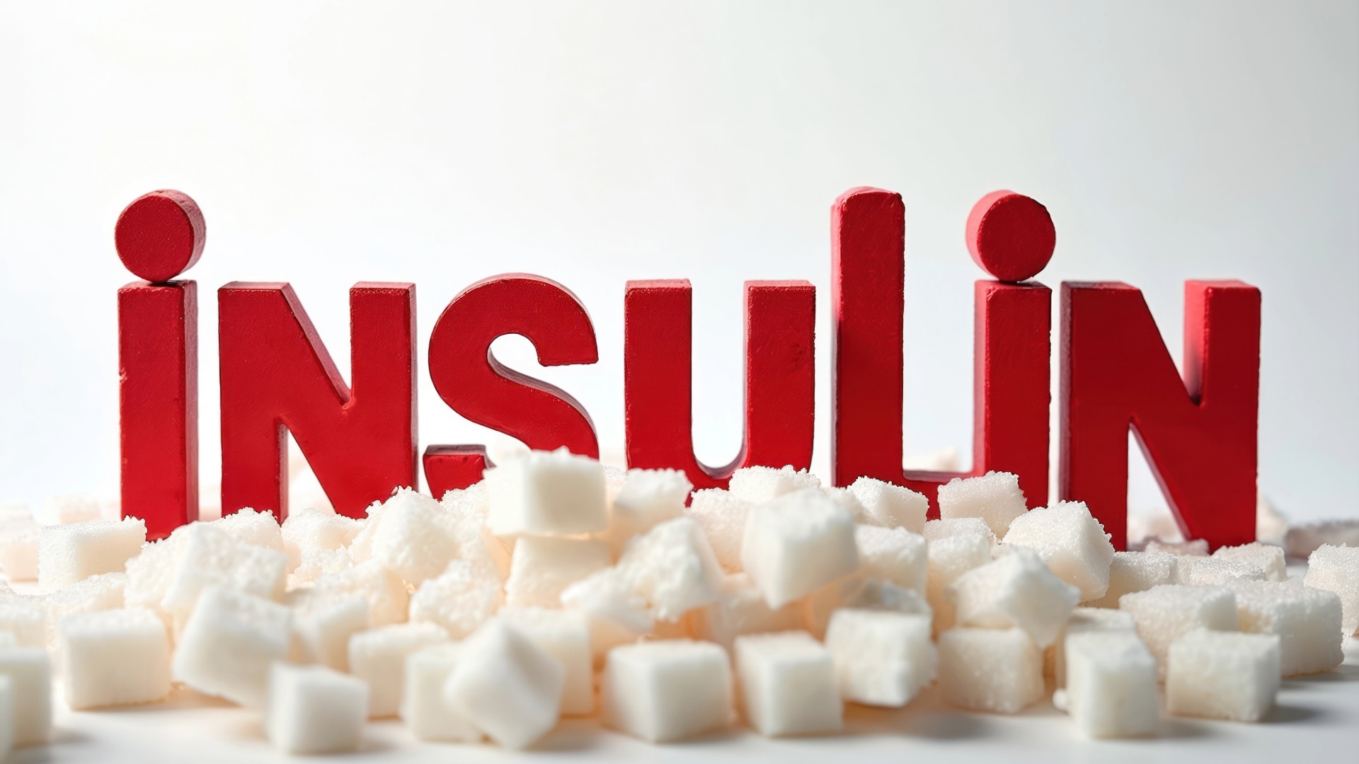 Azúcar y la palabra insulina
