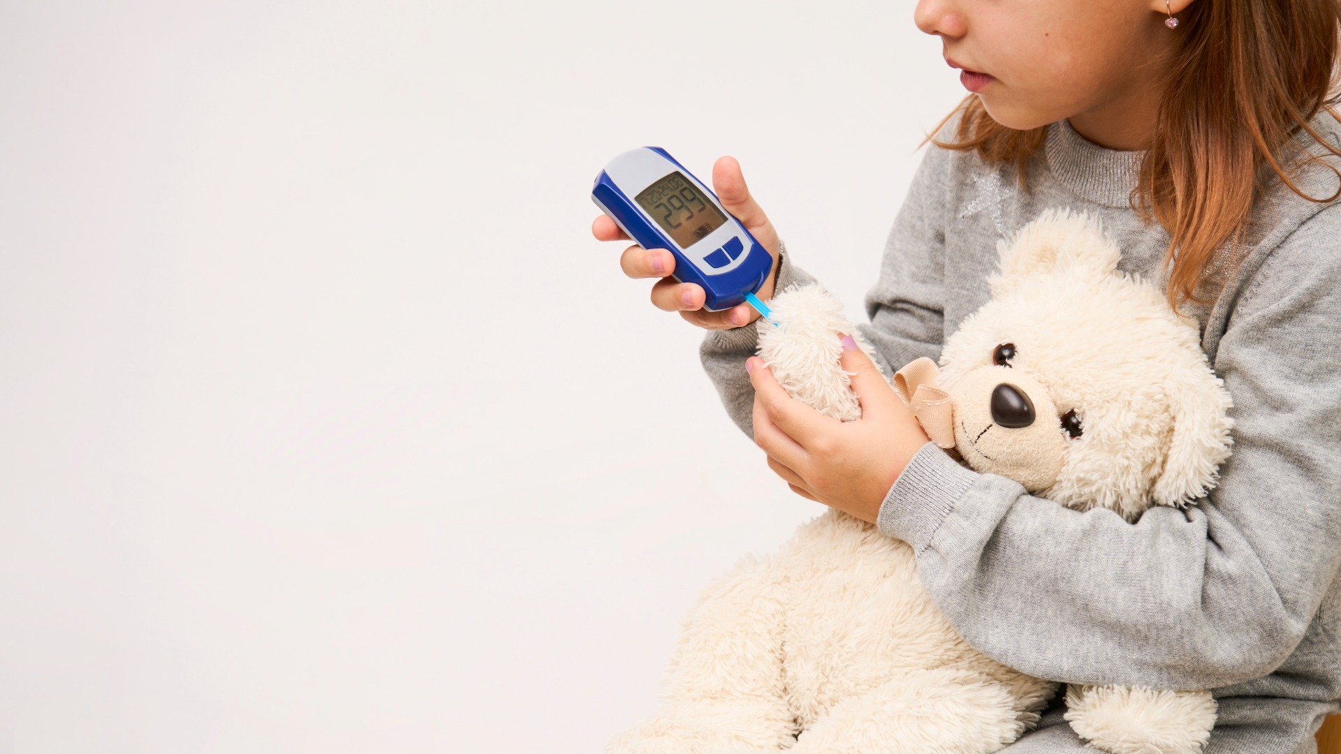 Niña insulinodependiente