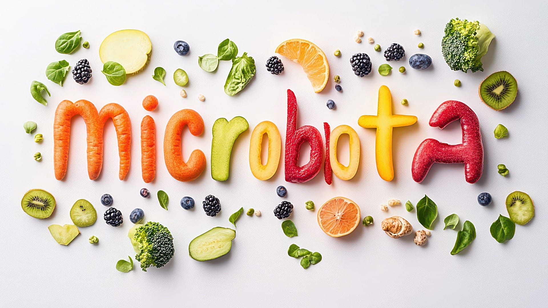 Alimentos saludables y flora intestinal