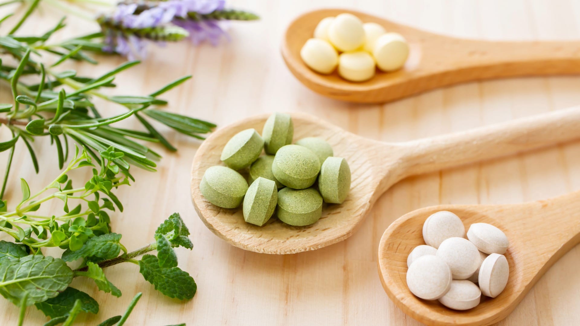 Suplementos procedentes de hierbas medicinales